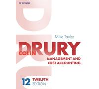 Colin Drury Mike Tayles Management and Cost Accounting (Tascabile)
