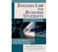 Colin Jenkins Henry S. R. Moe English Law for Business Students (Tascabile)