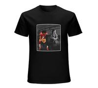 Colin Kaepernick Rosa Parks T-Shirt Graphic Tee Printed Top for Mens Black M