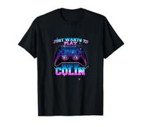 COLIN - LEVEL UP con Controller: VUOLE SOLO GIOCARE Maglietta