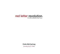 Colin McCartney Red Letter Revolution (Tascabile)