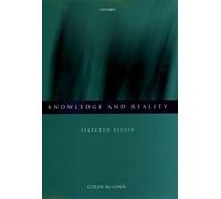 Colin McGinn Knowledge and Reality (Copertina rigida)