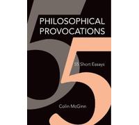 Colin McGinn Philosophical Provocations (Copertina rigida) MIT Press