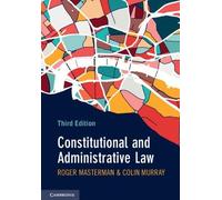 Colin Murray Roger Masterman Constitutional and Administrative Law (Tascabile)