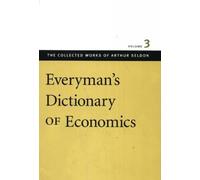 Colin Robinson Everyman's Dictionary of Economics (Copertina rigida)