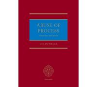 Colin Wells Abuse of Process (Copertina rigida)