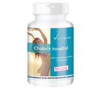Colina 100 mg + inositolo 250 mg - 240 compresse per 8 mesi, VEGAN Vitamintrend