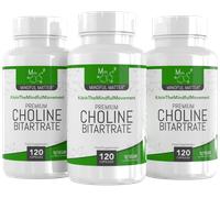 Colina Bitartrato | 120 Capsule da 700mg | Salute di Fegato e Cervello