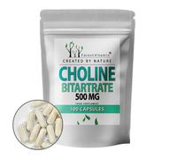 Colina bitartrato 500mg - 100 capsule - integratore - Forest Vitamin