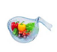 Colini per Cucina | Colapasta per Verdura con Manico - Cestello Drenante a Maglia Fine per Casa, Cucina, Preparazione Insalata, Frutta e Riso