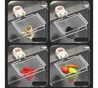 Colino A Cestello Da Lavello,Raccoglitore Scarti Pieghevole - Colino Per Lavello Con 50 Sacchetti Filtro In Rete | Per Verdure, Frutta, Avanzi, Rifiuti, Spazzatura, Casa, Domestica, Cucina E Bagno