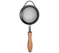 Colino a , Cucchiaio Setaccio Filtro Olio Manico Isolato, Strumento da Cucina Multiuso per Panificio e Cucina, Colino per Farina, Pasta, Quinoa, Riso, Caffè