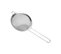 Colino a rete per farina con manico, diametro 7/8/10/12/14/16/18/20/22 cm, in acciaio inox, setaccio da cucina (7 cm)