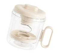 Colino con 3 sacchetti in rete lavabili e cremagliera regolabile per crema di formaggio per cucina lavabile in lavastoviglie design Grecia yogurt colino con manico