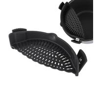 Colino Con Clip Per Pentole, Colino E Colino In Silicone Per Ciotola, Colino In Silicone Per Friggere, Colino Per Spaghetti, Scolapasta Per Pasta, Colino Da Cucina, Colino Per Tappo Acqua