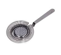 Colino Da Cocktail, Colino Da Bar in Acciaio Inossidabile, Strainer per Cocktail per Attrezzi Da Bar E Mixologist Bartending Restaurant Party (Black Plated)