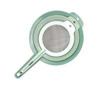 Colino da cucina a maglia fine per polveri - Gadget portatile multifunzione | Set di colini da cucina | Cuocere il tè in polvere come farina zucchero a velo in polvere