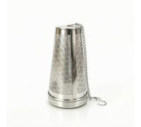 Colino da Tè con Coperchio e Catenella Riutilizzabile Infusore a Cono Durevole