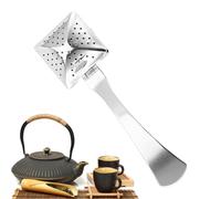 Colino Da Tè In Acciaio Inossidabile - Filtro in Acciaio Inossidabile per Infusione con Manico Lungo,Setaccio Multifunzionale a Rete per Caffè | Ideale per Viaggio Avventura Campeggio BBQ Casa Ufficio