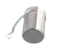 Colino da tè in acciaio inox con maglia ultra fine, per preparare il tè (S)