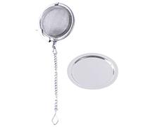 Colino da tè, infusore a sfera ultra fine, in acciaio inox, per foglie di tè sfuse e spezie per mulling