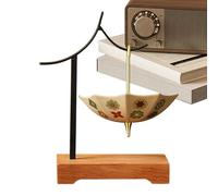 Colino da Tè | Infusore E Scolatoio In Ceramica A Forma Di Ombrello Con Gancio Alla Base - Filtro Da Tè Maglia Fine - Per Lavello, Spiaggia, Ufficio, Casa, Viaggio, Cucina, Ebollizione Ed Infusione