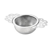 Colino da tè - Infusore per tè in acciaio inossidabile per foglie diffusore filtro a lunga durata, adatto per bocchini da 2,5 a 4 pollici, ideale per la casa e le v