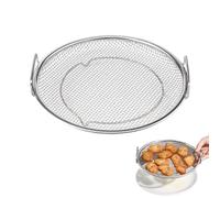 Colino per griglia da cucina - Cestino per filtro 'olio con manico resistente al calore | Versatile colandra per cucinare, scarico e lavaggio | Setaccio in maglia fine in acciaio per la