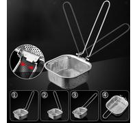 Colino per Hot Pot in Acciaio Inox con Rete Fine per Scolapasta per Spaghetti