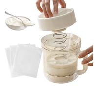 Colino per la Preparazione dello Yogurt - Accessorio Riutilizzabile Di Grande Capacità | Colino per Yogurt | Per la Casa il Tè il Pranzo Succo Formaggio Cibo gli Uomini e le Donne