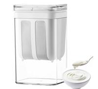 Colino per latte di soia, filtro riutilizzabile per yogurtiera, separatore di siero di latte, colino per latte di noci in acciaio inossidabile 304 a maglia fine, colino per succo separatore