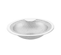 Colino per lavello con cestino, facile da pulire, anti-ostruzione, griglia in acciaio inox con manico per frutta e verdura e protezione della casa