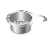 Colino per lavello, scolapasta in acciaio inox a forma di cigno per il lavello della cucina, cestino di scarico per lavelli da cucina