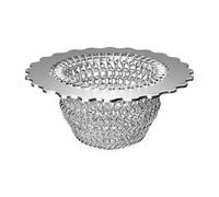 Colino per lo scarico del lavello della cucina, cestino girevole con rete a catena come estrattore alimentare, collegamento a catena flessibile antiscivolo, per lo smaltimento dei rifiuti, sporco