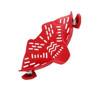 Colino per pasta in silicone - Colino da cucina a clip, colino in silicone resistente al calore, colino per pasta in silicone per casseruole e padelle - Colino per alimenti universale, P