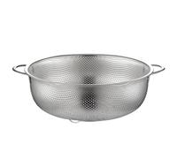 Colino Per Riso In Acciaio Inossidabile Cestini a rete con filtro a maglia fine in acciaio inossidabile for tutti gli usi manici Set di colino base appoggio Forniture da cucina