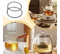 Colino per Tè in Acciaio Inossidabile - Filtro per Teiera - Accessorio da Cucina Antiscottatura per Caffè e Teiera con Infusore