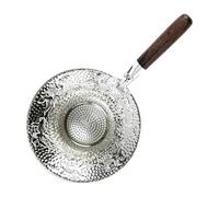 Colino per tè sfuso, a maglia fine, riutilizzabile, in acciaio , multiuso, accessorio per la preparazione di foglie sfuse per tazze Kung Fu Oolong, teiere, tazze, cucina, ristorante, ufficio, U