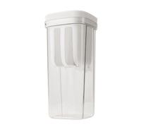 Colino per Yogurt con Coperchio, 2000ML | Riutilizzabile, Colatore per Yogurt, Robusto, Contenitore con Filtro in Acciaio, Frigorifero, Cucina