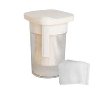 Colino per yogurt con coperchio | Filtro per succo a maglia fine - Filtro per yogurt riutilizzabile multifunzione in tela fine per produzione di formaggio, preparazione di latte ed estrazione