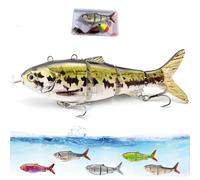 Colitt - Robotic Swimming Fishing Lure, USB Rechargeable Robotic Fishing Lure, 3D Bionic Fish Bait with Auto Swimmings, for Modes Swimming Bait Freshwater and Saltwater (I)