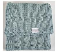 Coll. Vega Copertina Culla/Carr. in Cotone Petrolio