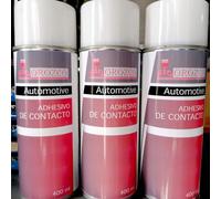 Colla a contatto spray adesiva 400 ml. Per Tappezzeria Tessuto Auto Incolla Gomma Schiuma.. Colla Spray ad Alta Resistenza