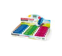 Colla a nastro Coprex - permanente - 6 mm x 8 mt - Lebez - expo 18 pezzi