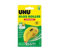 Colla a nastro DryClean Roller - permanente - 6,5 mm x 8,5 mt - incolore - UHU