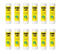 Colla A Stick UHU 8.2G Universale Senza Solvente Confezione Da 12