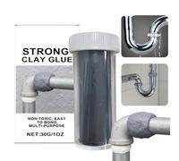 Colla Adesiva | 30g Argilla Collante Epossidica Riparazione - Forte Multiuso Resistente All'acqua Sigillante Riparazione Rapida per Tubi Fori Piastrelle