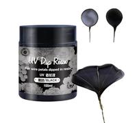 Colla adesiva in resina UV da 100 ml Creazione fiori fai-da-te Trasparente Trasparente DIP Conchiglie Strumento per manicure per la creazione gioielli Colla artigianale