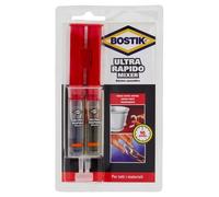 COLLA ADESIVO EPOSSIDICO PRESA EXTRA RAPIDA SUPER FORTE TRASPARENTE 24ML. BOSTIK