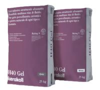 COLLA ADESIVO PIASTRELLE KERAKOLL H40 GEL GRIGIO pavimento esterno gres smaltato